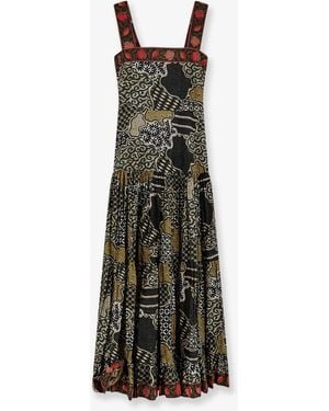 PHILIPPA 1970 Zita Cotton Long Dress - White