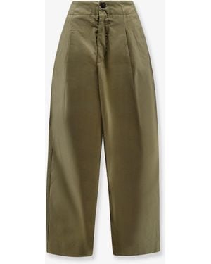 Soeur Daley Organic Cotton Pants - Green