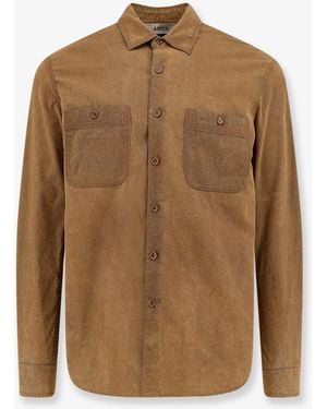 Aspesi Shirts Suede - Brown