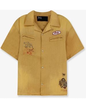 PALY Montauk Linen Shirt - Yellow