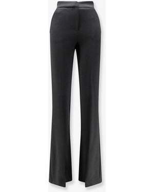 ACTUALEE Rayon Blend Pants - Black