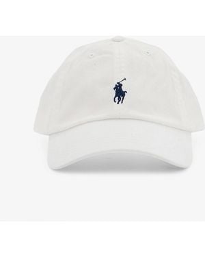 Polo Ralph Lauren Baseball Cotton Hat - White