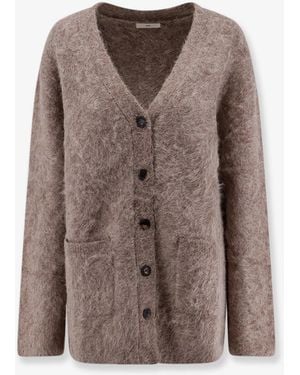R2W Alpaca Blend Cardigan - Brown