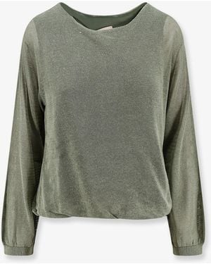 Semicouture Cotton Jumper - Green