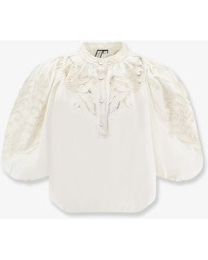 Scarlett Poppies Vesma Cotton Shirt - White