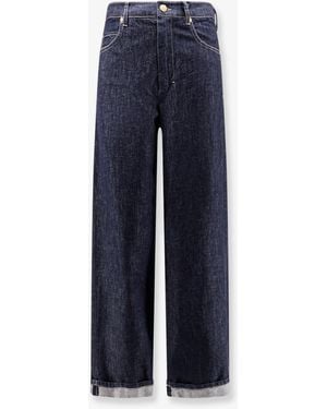 Max Mara Smmchiara Cotton Jeans - Blue