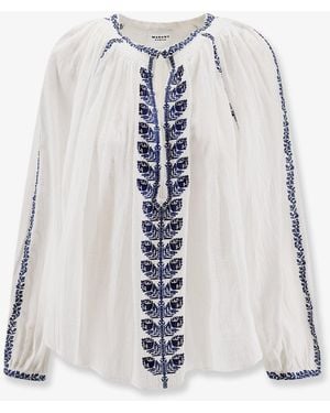 Isabel Marant Lena Organic Cotton Shirt - White