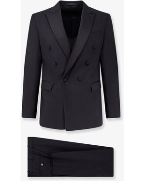Corneliani Virgin Wool And Mohair Tuxedo - Blue