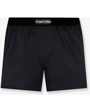 Tom Ford Silk Boxer - Black