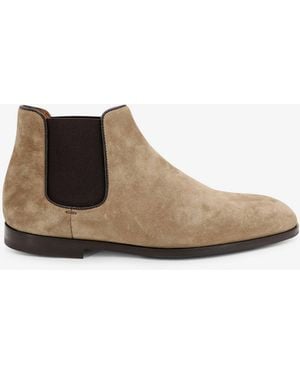 Doucal's Suede Boots - Brown