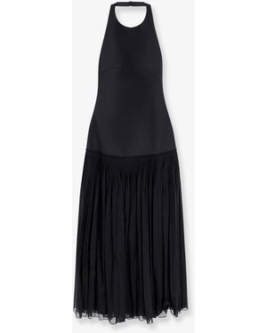 Rohe Pleated Long Dress - Black