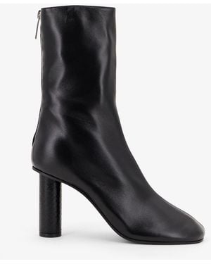 Paris Texas Alice Leather Boots - Black
