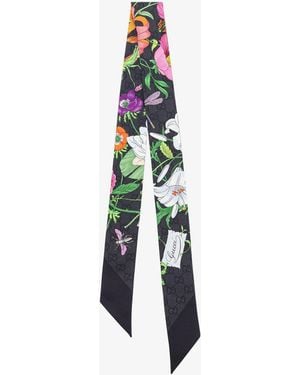 Gucci Silk Bandeau - White