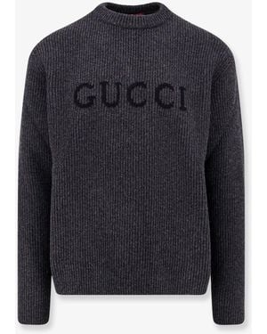 Gucci Wool And Cashmere Jumper - Blue