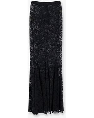 ACTUALEE Lace Skirt - Black