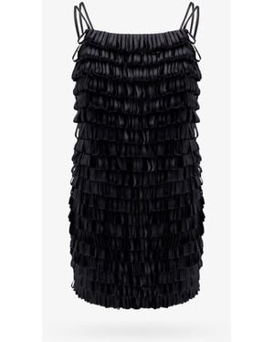 Max Mara Avola Stretch Cady Mini Dress - Black