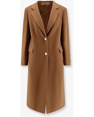 Tagliatore Amanda Virgin Wool And Cashmere Coat - Brown