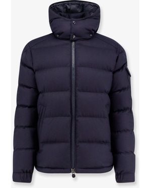 Moncler Montgenevre Virgin Wool Down Jacket - Blue