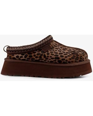 UGG W Tazz Caspian Ponyskin Slip-On - Brown