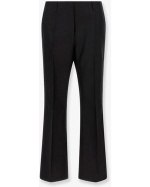 Dries Van Noten Paloma Wool And Silk Pants - Black