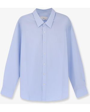 DUNST Cotton Shirt - Blue