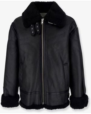 DUNST Eco-Shearling Jacket - Black