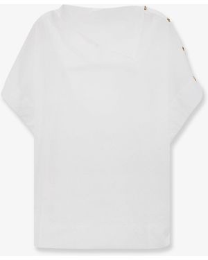 Soeur Issa Organic Cotton Top - White