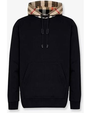 Burberry Samuel Cotton Sweatshirt - Blue