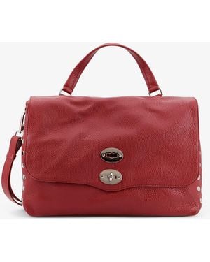 Zanellato Postina M Leather Shoulder Bag - Red