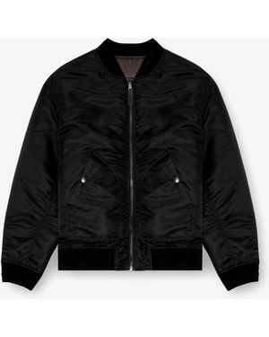 DIESEL J-Held Nylon Revesible Bomber Jacket - Black