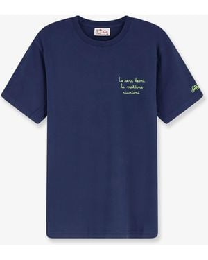 MC2 Saint Barth Cotton T-Shirt - Blue