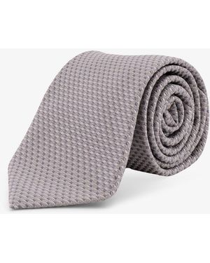 NUGNES 1920 Silk Tie - Gray