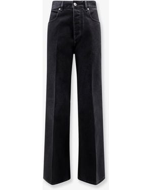Bottega Veneta Denim Trousers - Black