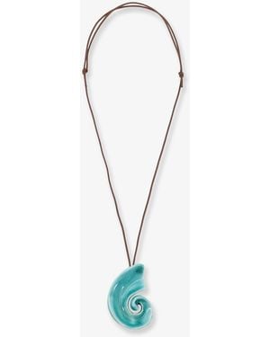 MATA STUDIO Collana Conchiglia - Blu