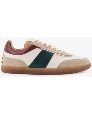 Tod's Leather Sneakers - White