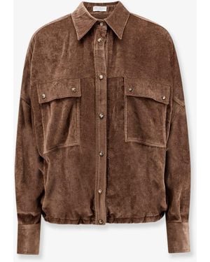 Brunello Cucinelli Camicia - Marrone