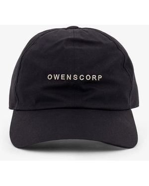 Rick Owens Cotton Baseball Hat - Blue