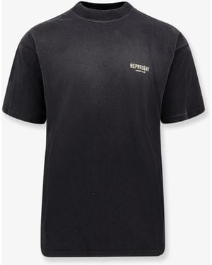 Represent Cotton T-Shirt - Black