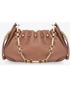 Zimmermann Halcyon Leather Clutch - Brown