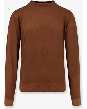 Corneliani Virgin Wool Sweater - Brown