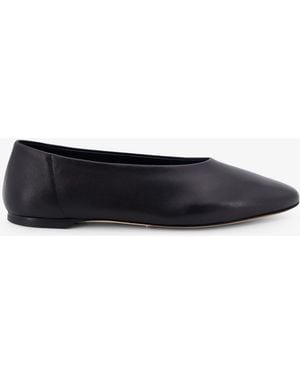 TOTEME Leather Ballerinas - White