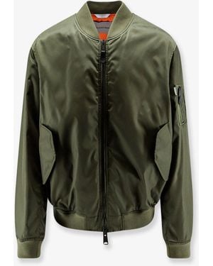 Balenciaga Nylon Bomber With Lining - Green