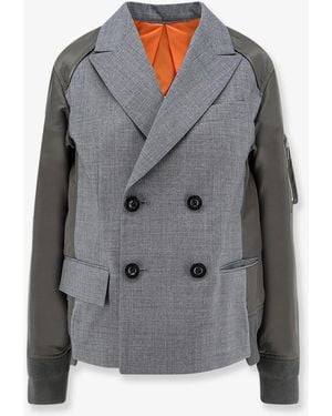 Sacai Blazer - Grigio