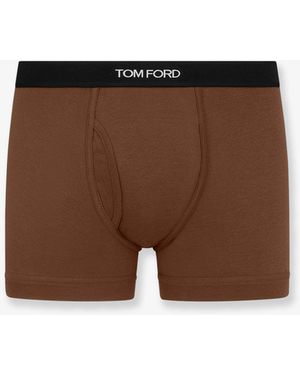 Tom Ford Underwear Cotone Elastan - Brown