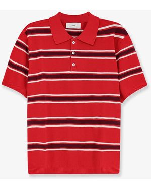 DUNST Cotton Polo Shirt - Red