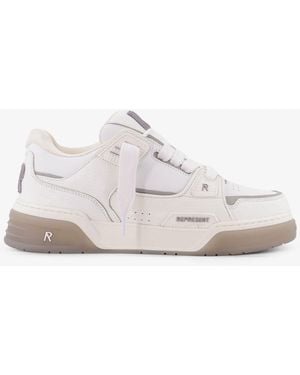 Represent Studio Leather Sneakers - White