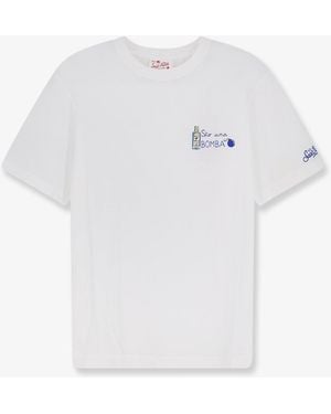 MC2 Saint Barth Portofino Cotton T-Shirt - White