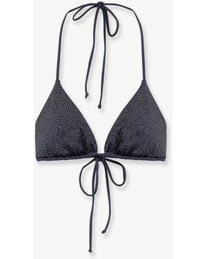 Mc2 Saint Barth Annabelle Bikini Top - Blue