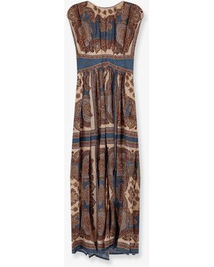 Zimmermann Mahon Silk Long Dress - White