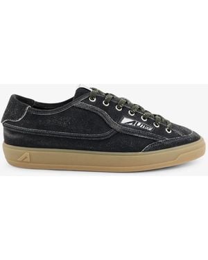 Autry Winscape Suede Sneakers With Logo - Black